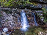 Felskante mit Wasserfällen - Klausgraben